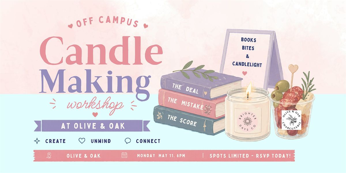 Chapters, Charcuterie & Candles