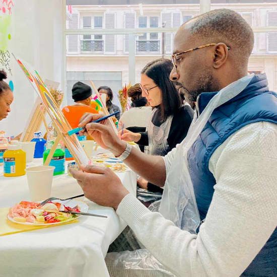 Brunch&Paint : le brunch le plus original de Paris !