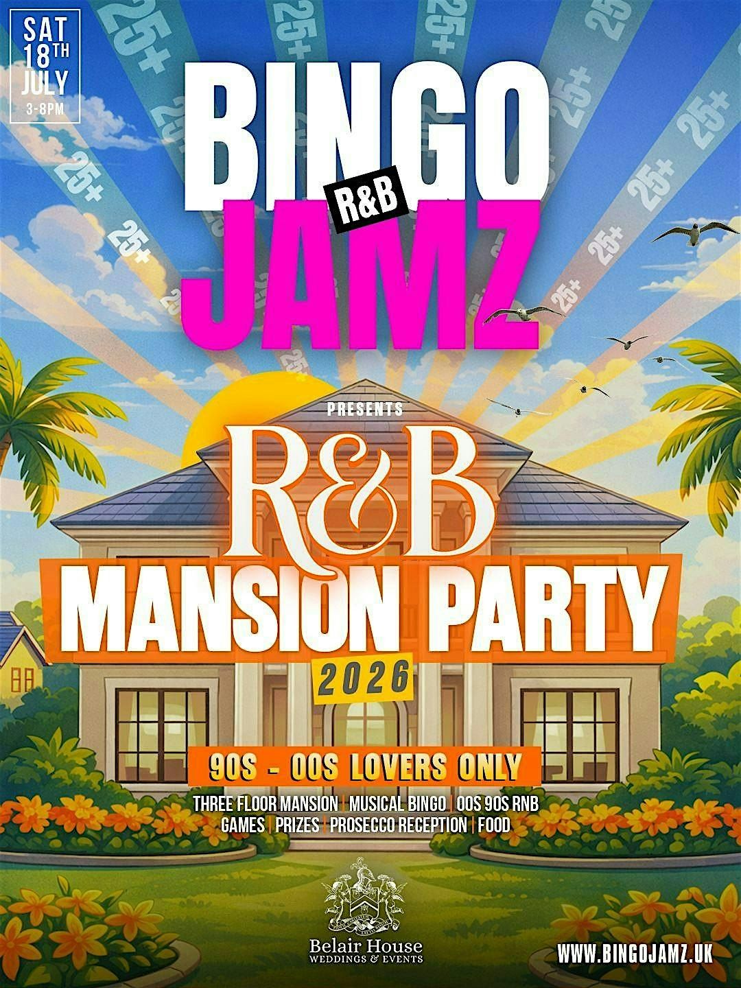 Bingo Jamz R&B Mansion Party
