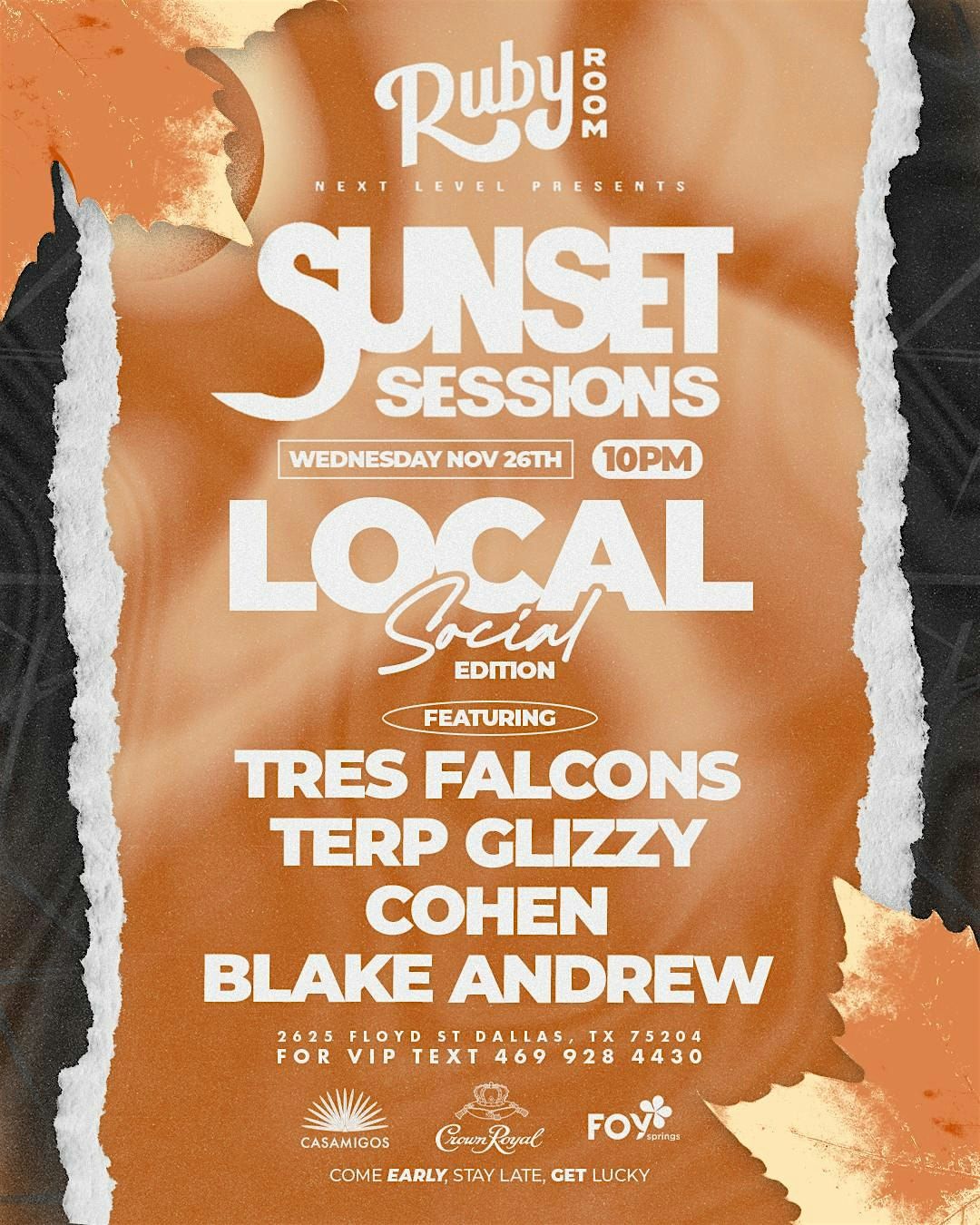 Pop Up Sunset Sessions (Apart of Local Social) 11\/26