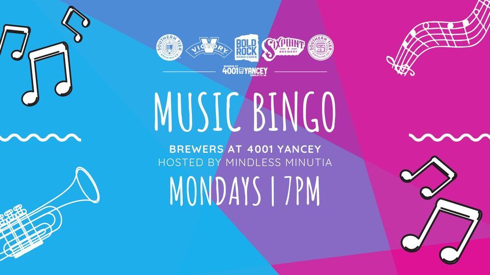 Music BINGO: Hosted by Mindless Minutia