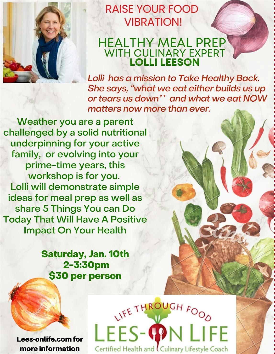 Raise Your Food Vibration: Health Meal Prep