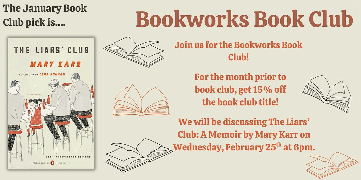 February Bookworks Book Club
