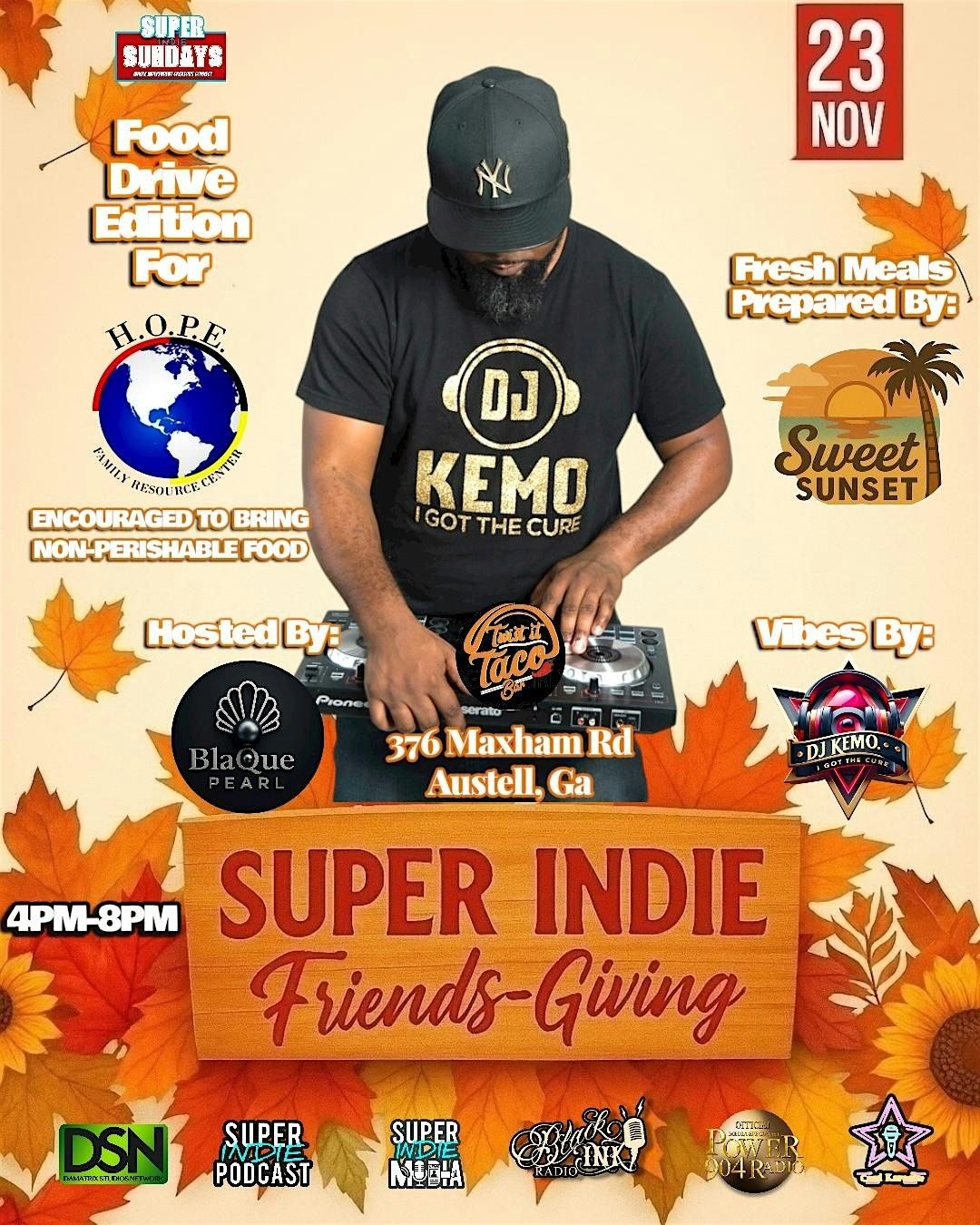 Super Indie Friends-Giving