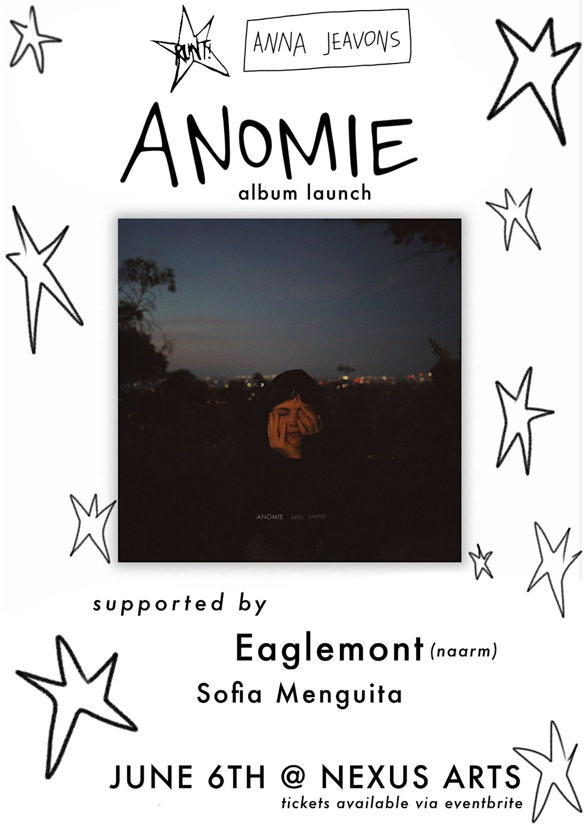 ANNA JEAVONS 'ANOMIE' LAUNCH