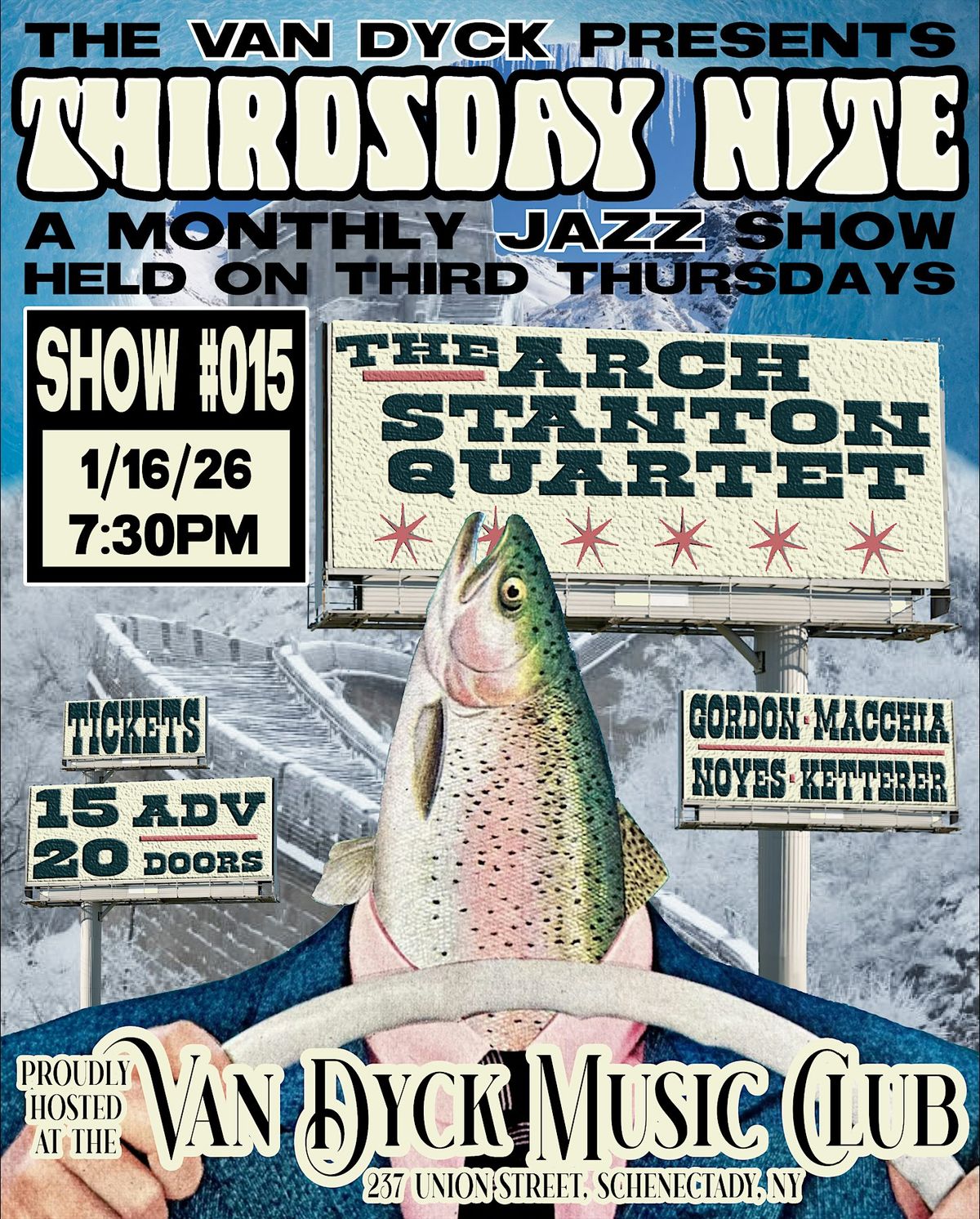 THIRDSDAY NITE #015 The Arch Stanton Quartet