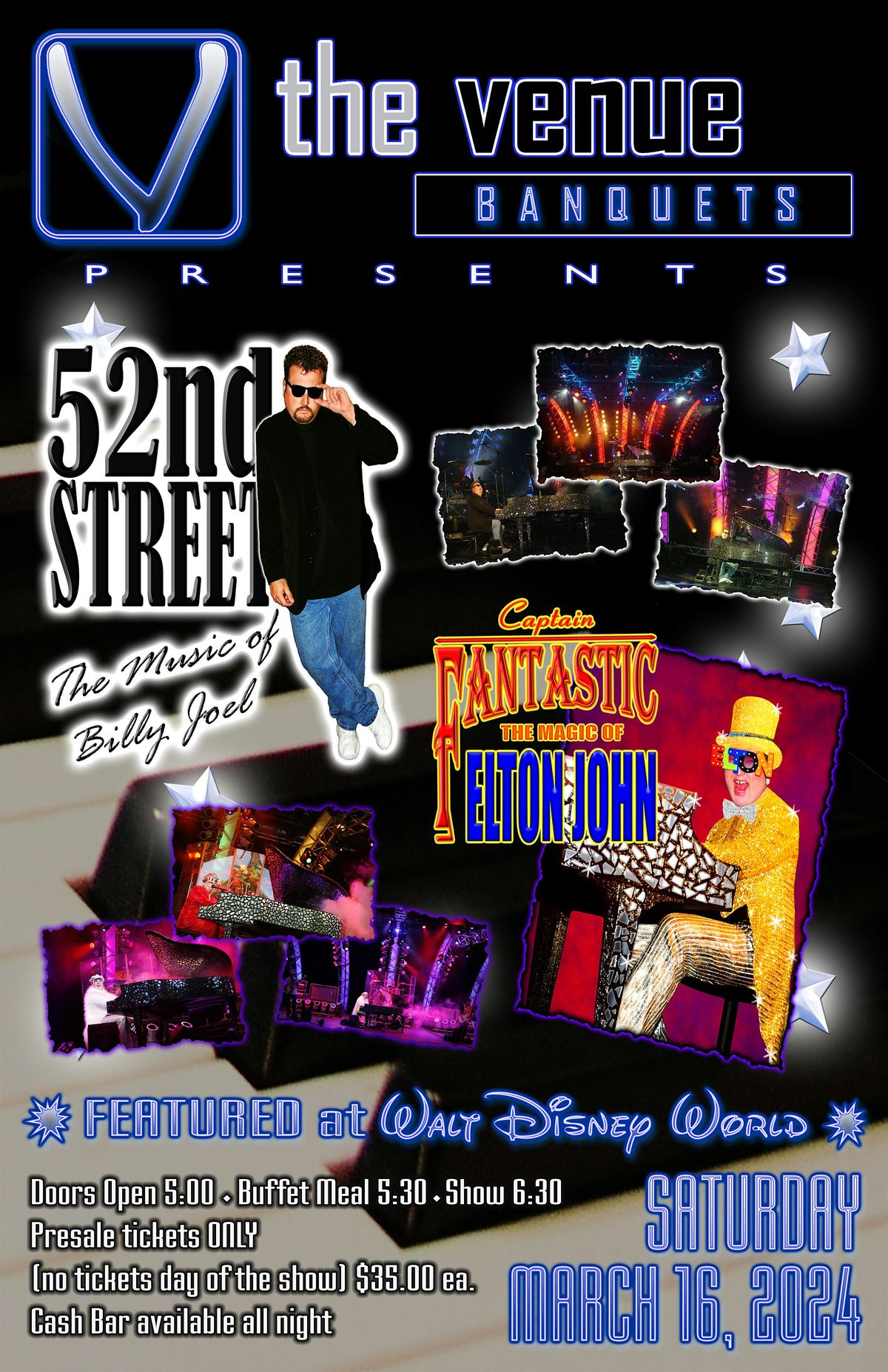 Music of Billy Joel and Elton John - Captain Fantastic & 52nd Street