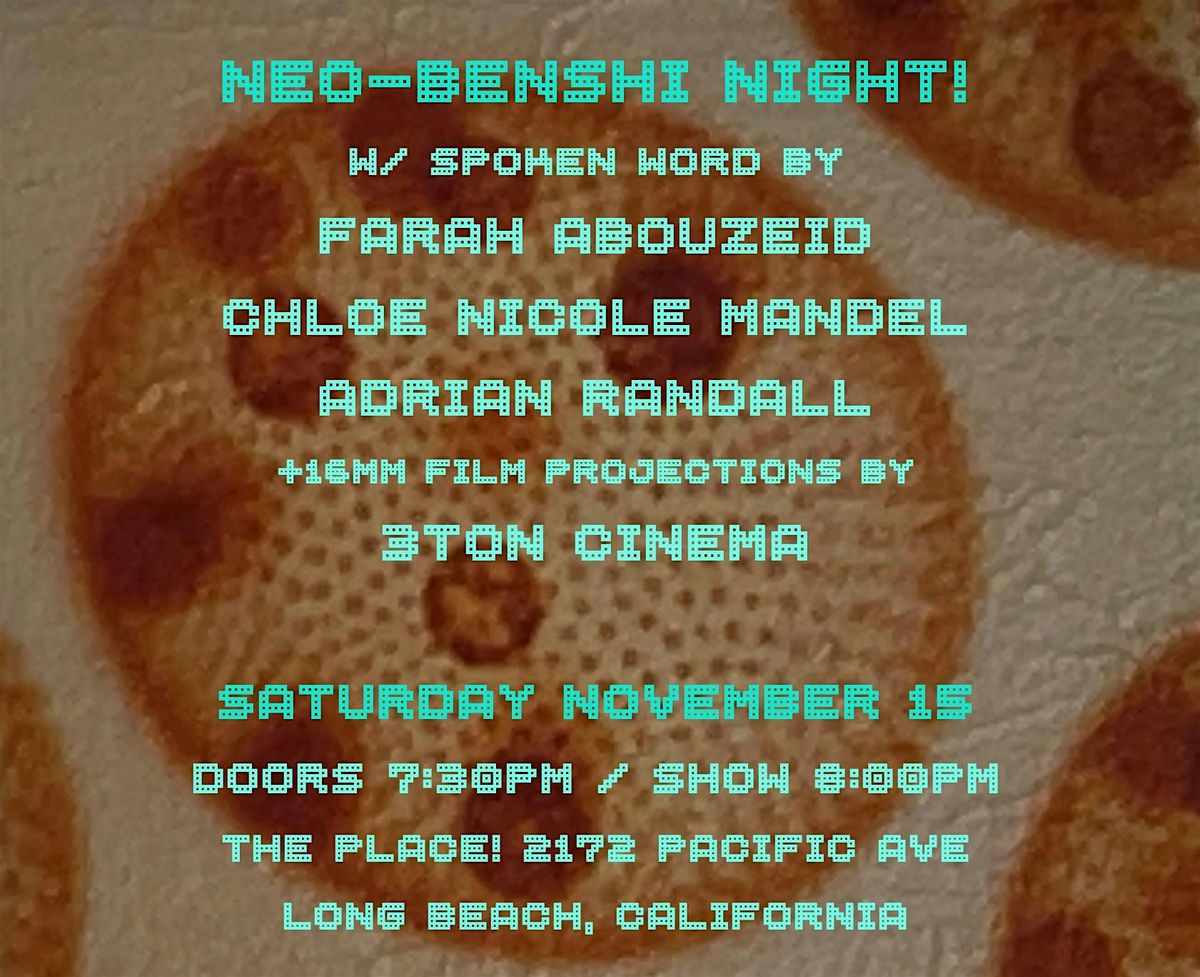 16mm Movies with 3TON Cinema: Neo-Benshi Night!