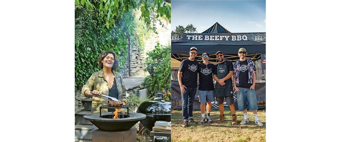 How to BBQ with Genevieve Taylor and Murf the founder of Beefy Boys