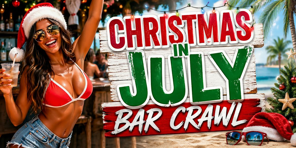 Asheville Christmas in July Bar Crawl 2026