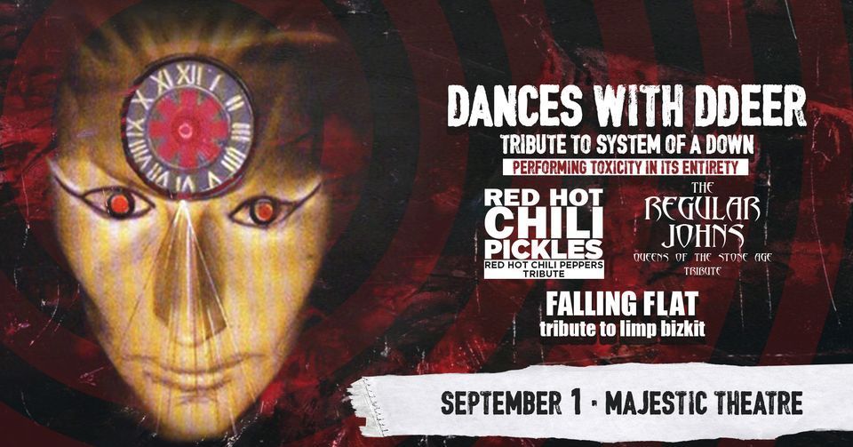 Tribute to System of a Down, Red Hot Chili Peppers and Queens of the