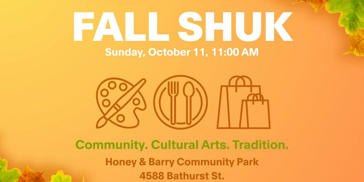 JCC Fall Shuk: The Outdoor Culture Shop Returns at Prosserman Jewish ...