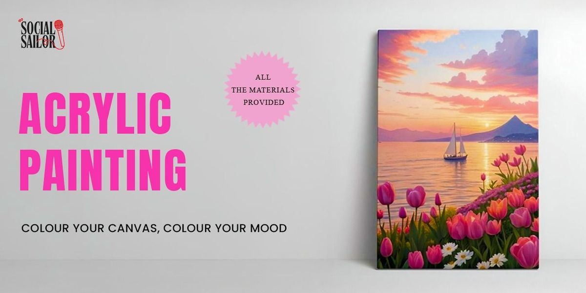 Acrylic Painting Date - Pune