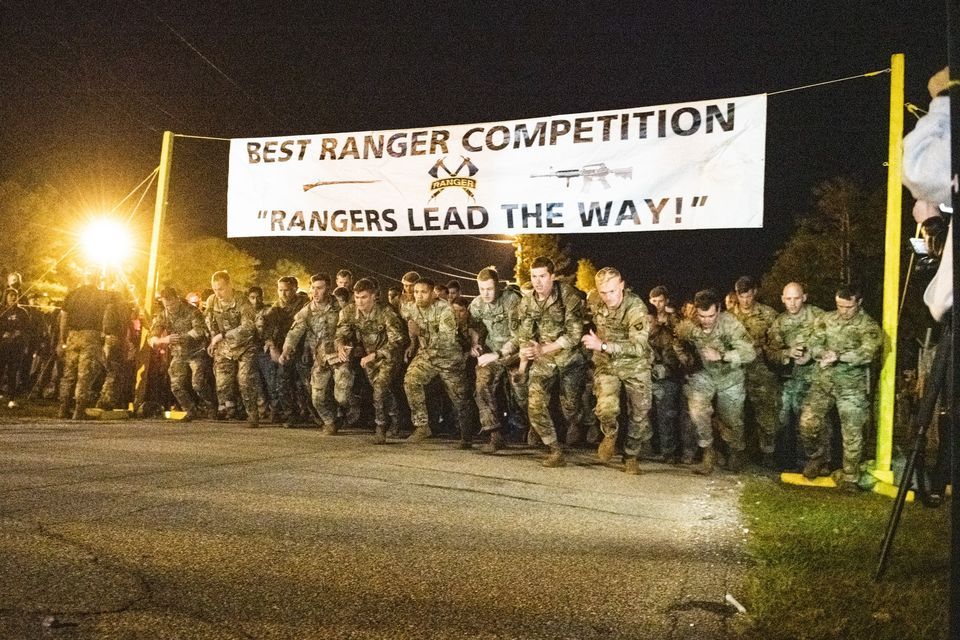 2023 Best Ranger Competition at US Army Fort Benning on 14th April, 2023
