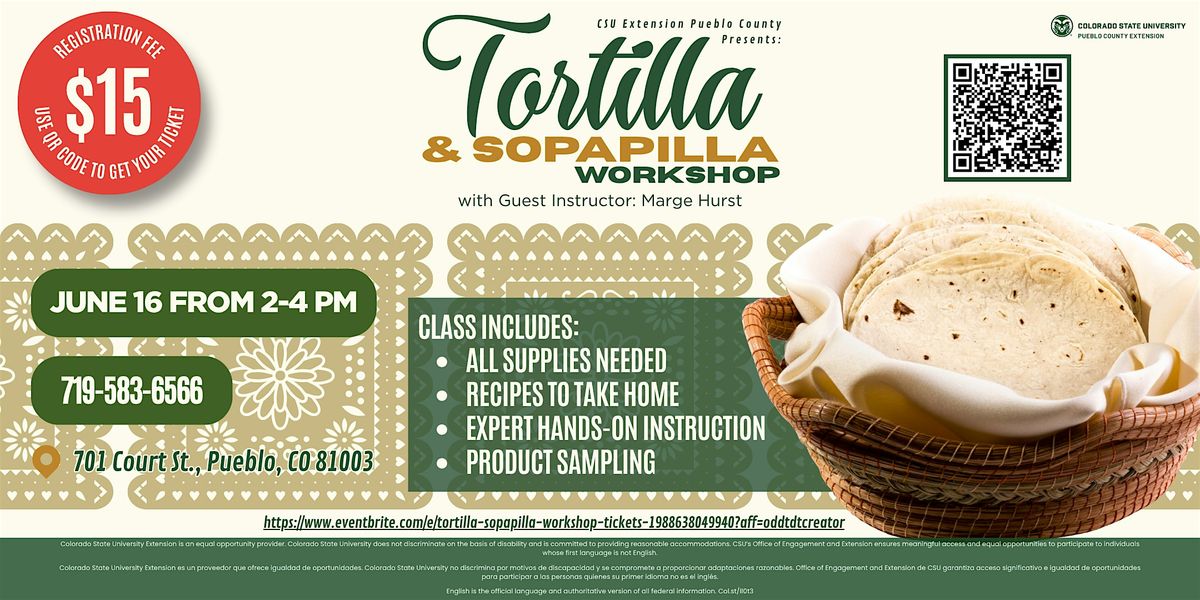 Tortilla & Sopapilla Workshop