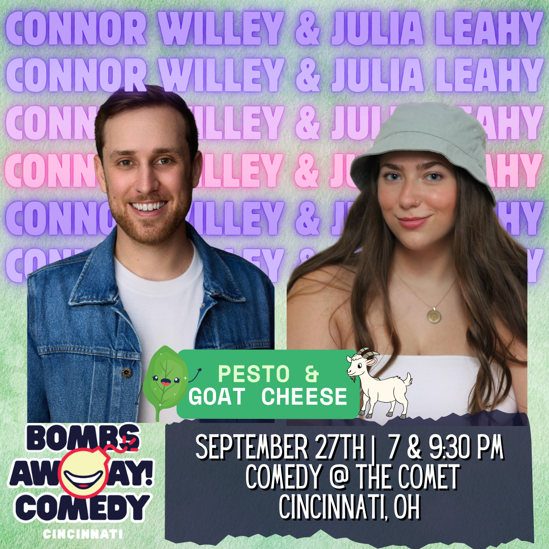 Julia Leahy and Connor Willey at Helium Comedy Club - Portland