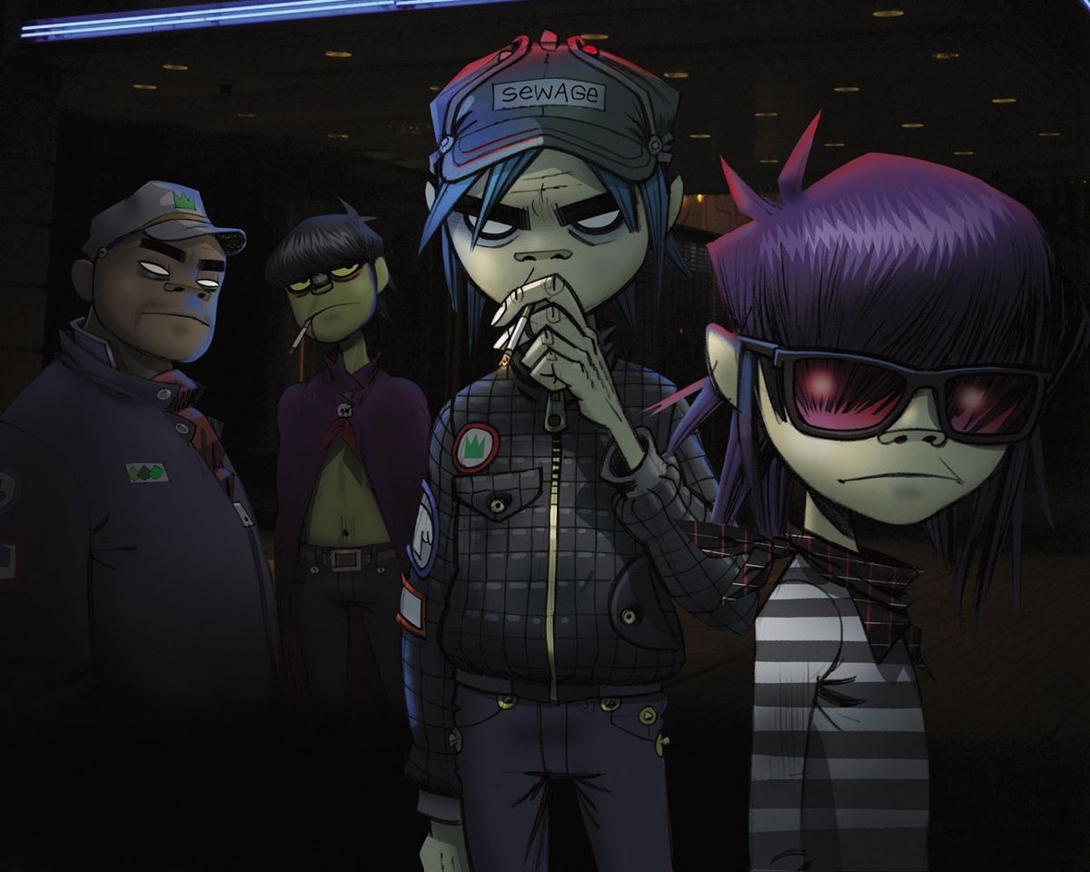 Gorillaz with Deltron 3030