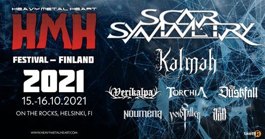 Heavy Metal Heart 2021 Finland | On the Rocks, Sipoo, ES | October 15 to  October 17