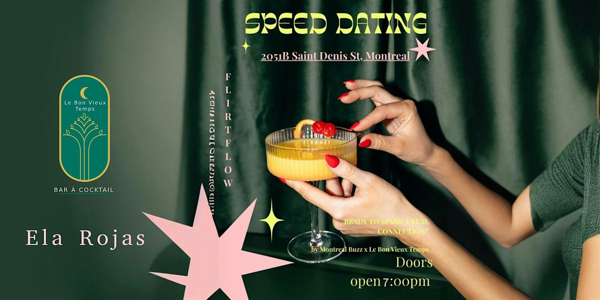 Speed Dating - Love, Laughs and Live Music (25-40 Years Old)