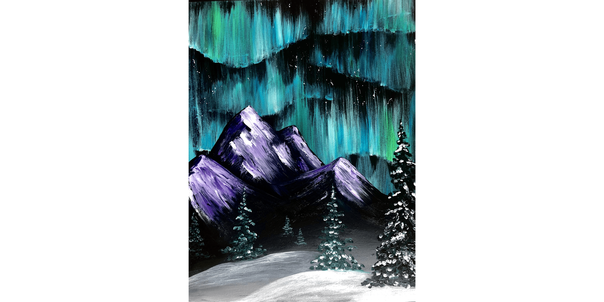 Aurora Nights - Paint and Sip in Houston | Classpop!\u2122