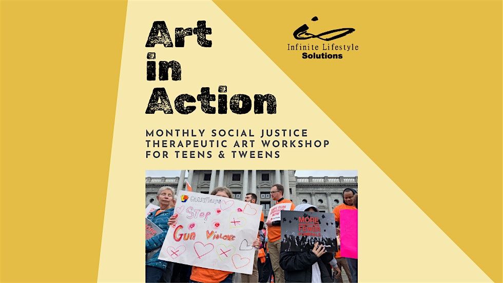 Teen Workshop | Art in Action: Therapeutic Art Workshop