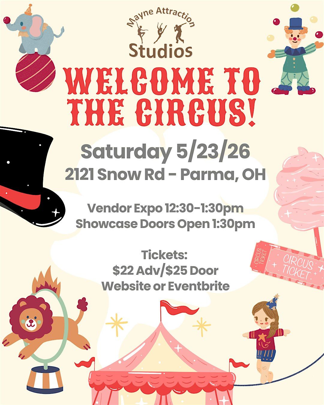 Mayne Attraction Studios "Welcome to the Circus" Spring '26 Showcase