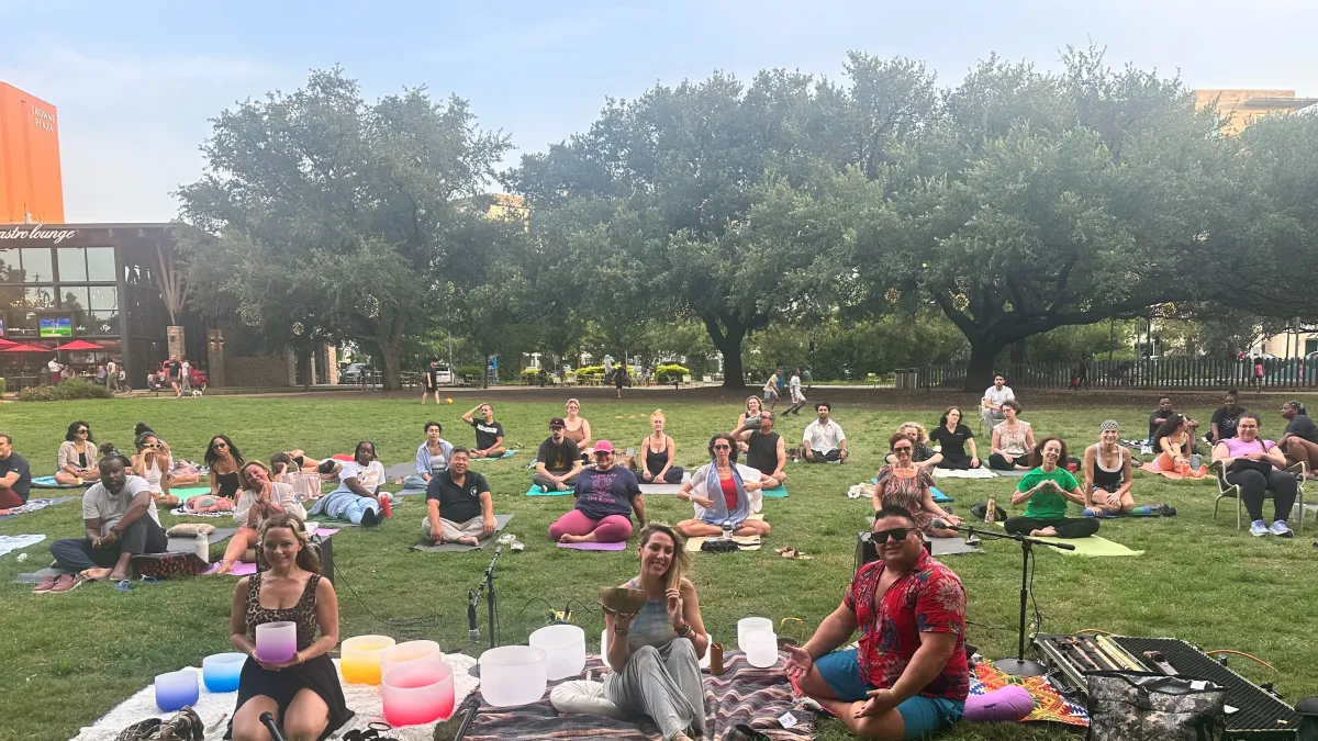 Sound Meditation at Levy Park