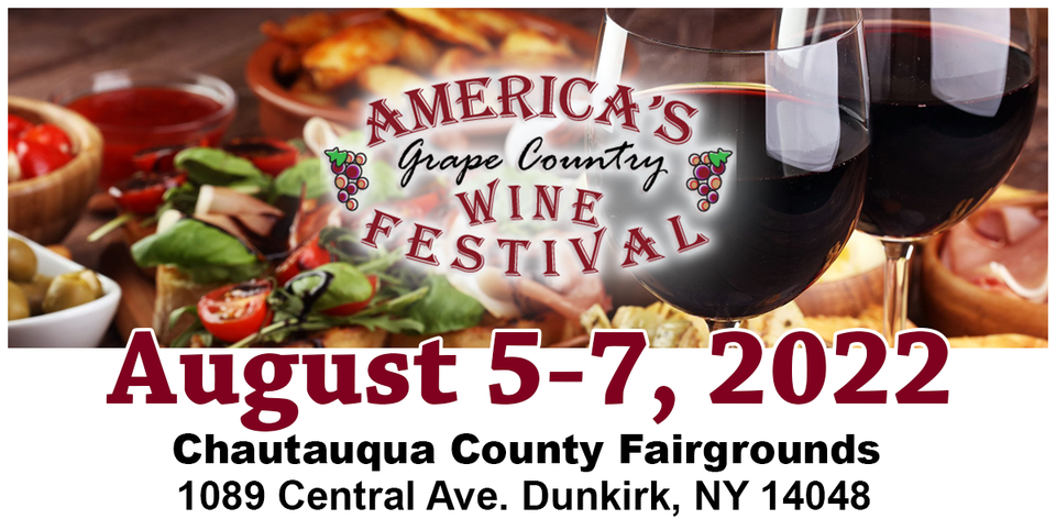 AGC Wine Festival 2022 | Chautauqua County Fair, Dunkirk, NY | August 5