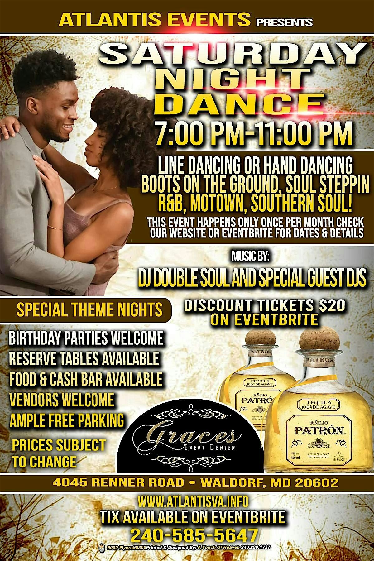 MLK Weekend Line Dancing Event Sat. Jan. 17th @ Graces Event Ctr.