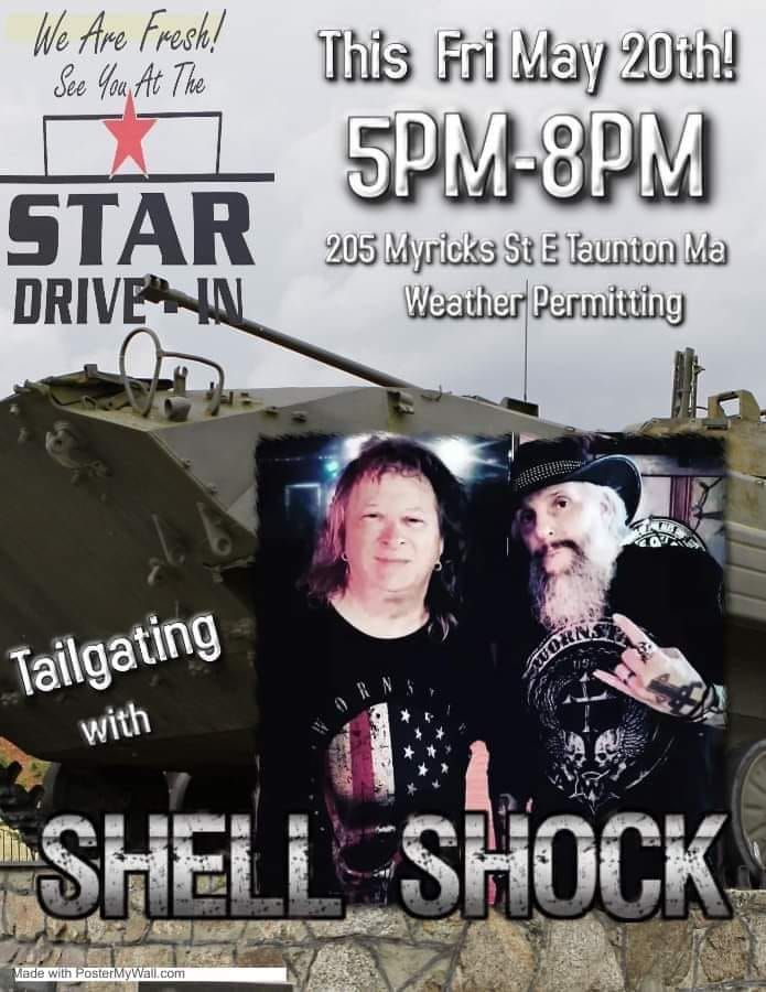 SHELL SHOCK | The Star Drive-In, East Taunton, MA | May 20, 2022