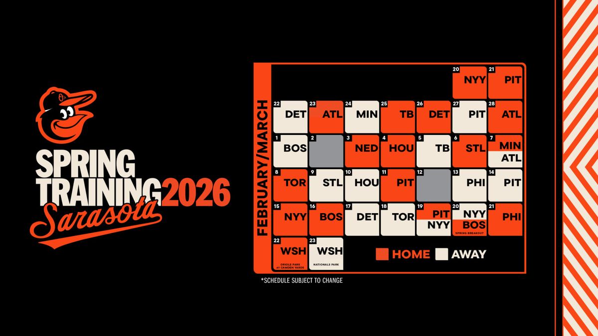 Spring Training: Baltimore Orioles at Tampa Bay Rays