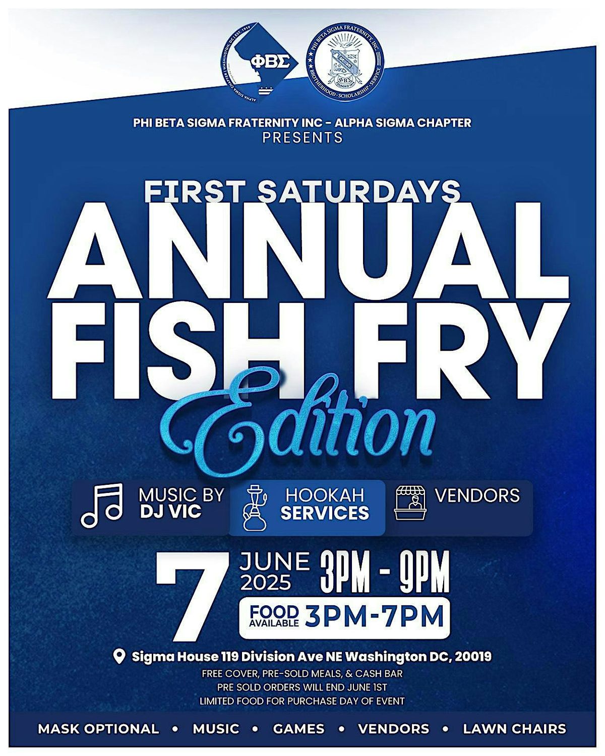 Saturday Fish Alpha Sigma First Saturday Fish Fry Fundraiser at 119 Division Ave NE ...