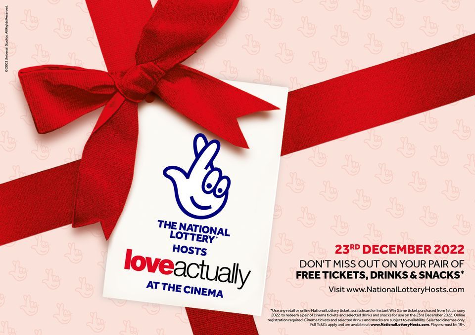 LOVE ACTUALLY Kavanagh Cinema, Herne Bay, EN December 23, 2022