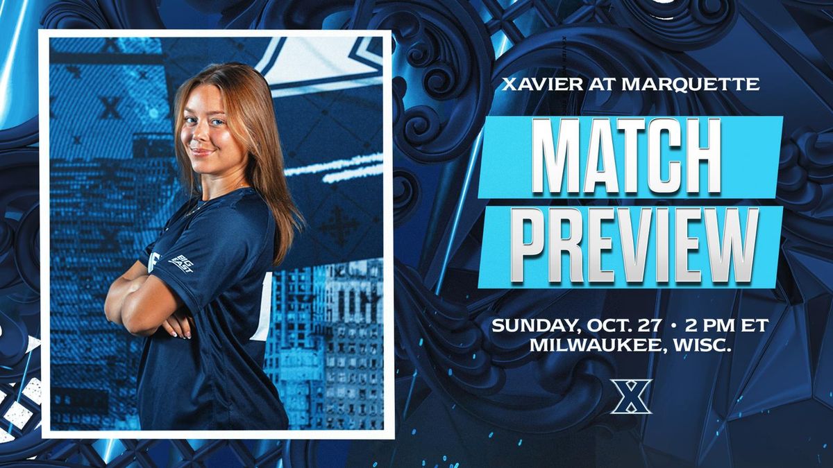 Parking Marquette Golden Eagles at Xavier Musketeers Womens Volleyball