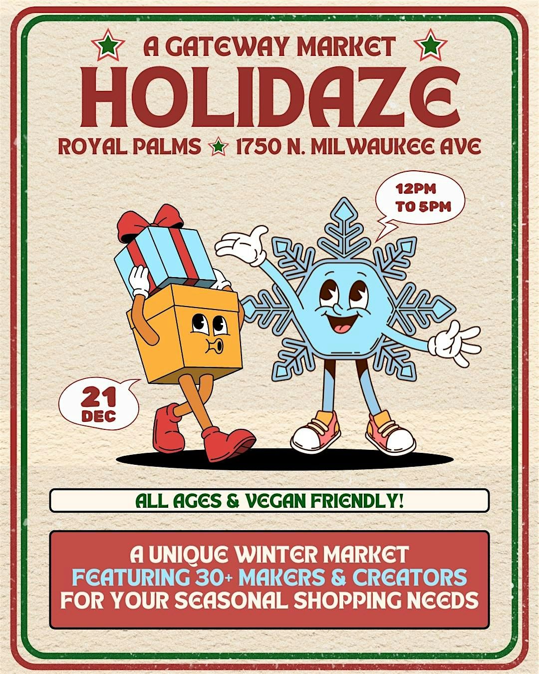 Gateway Presents: Holidaze Market!