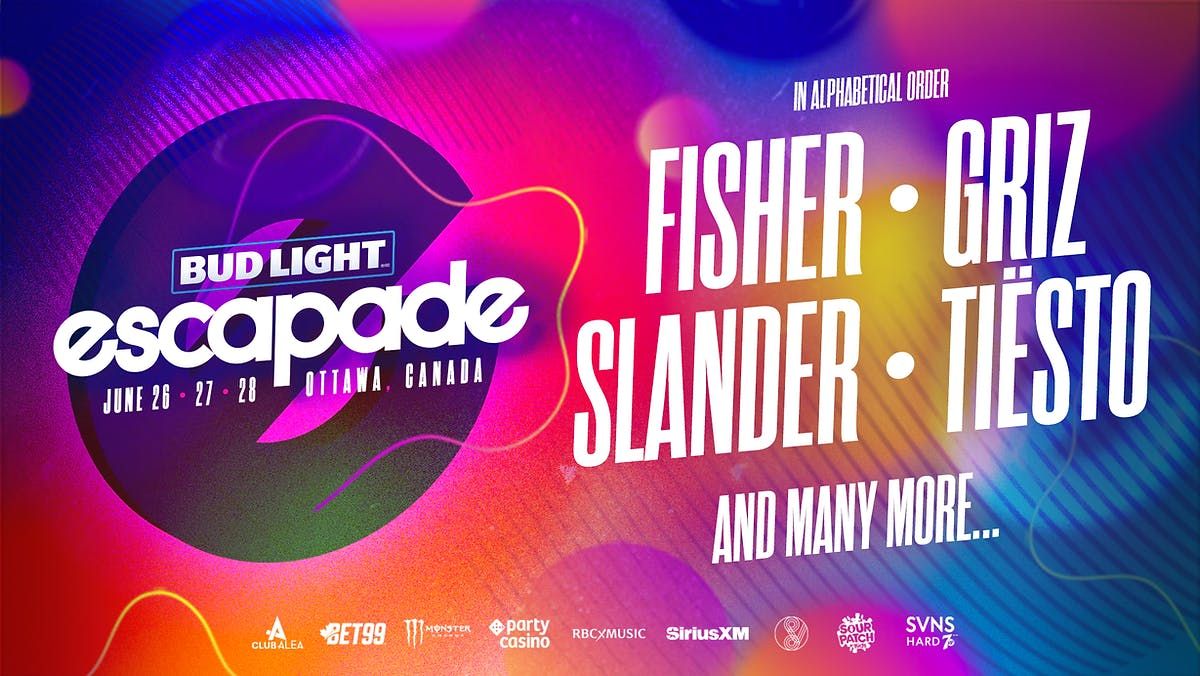 Escapade Music Festival - 3 Day Pass