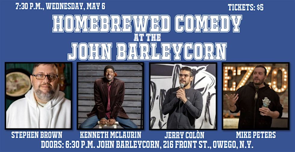 Homebrewed Comedy at the John Barleycorn Tavern