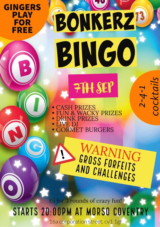 Bonkers bingo