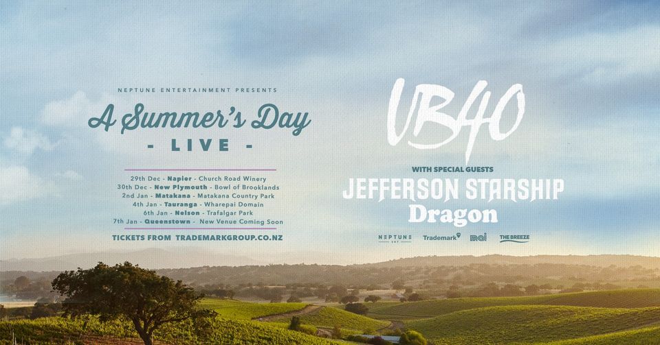A Summer's Day Live W\/ UB40, Jefferson Starship & Dragon