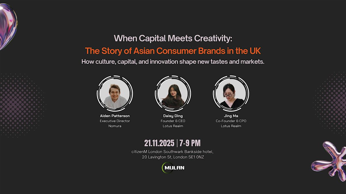 When Capital Meets Creativity: The Story of Asian Consumer Brands in the UK