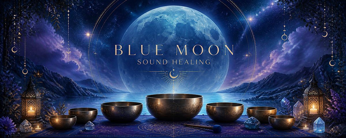 A rare Blue Moon Sound Healing & Chakra Balance