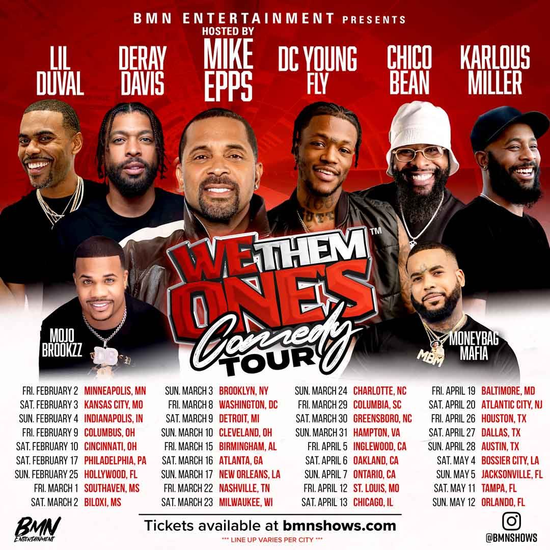 We Them Ones Comedy Tour at KFC Yum Center