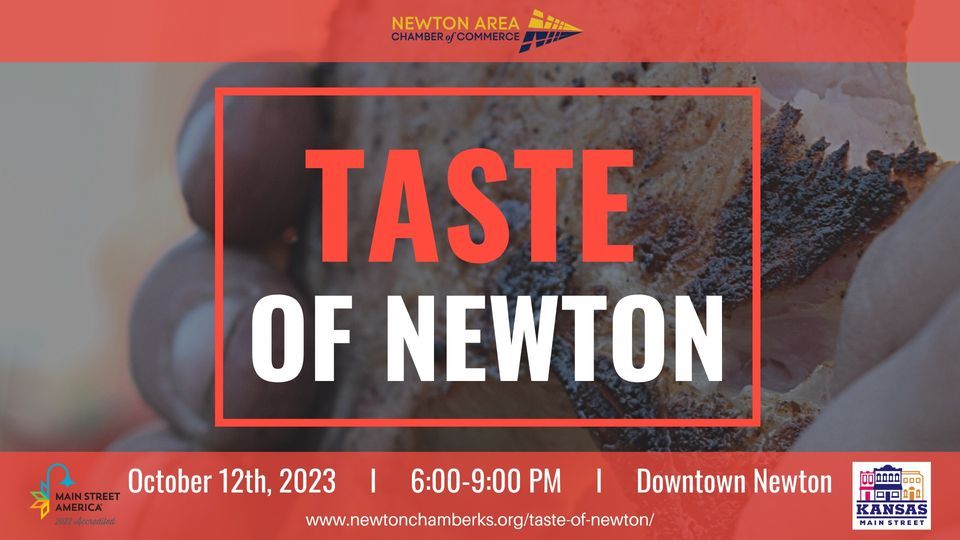 Taste of Newton 2023 Downtown Newton, KS October 12, 2023