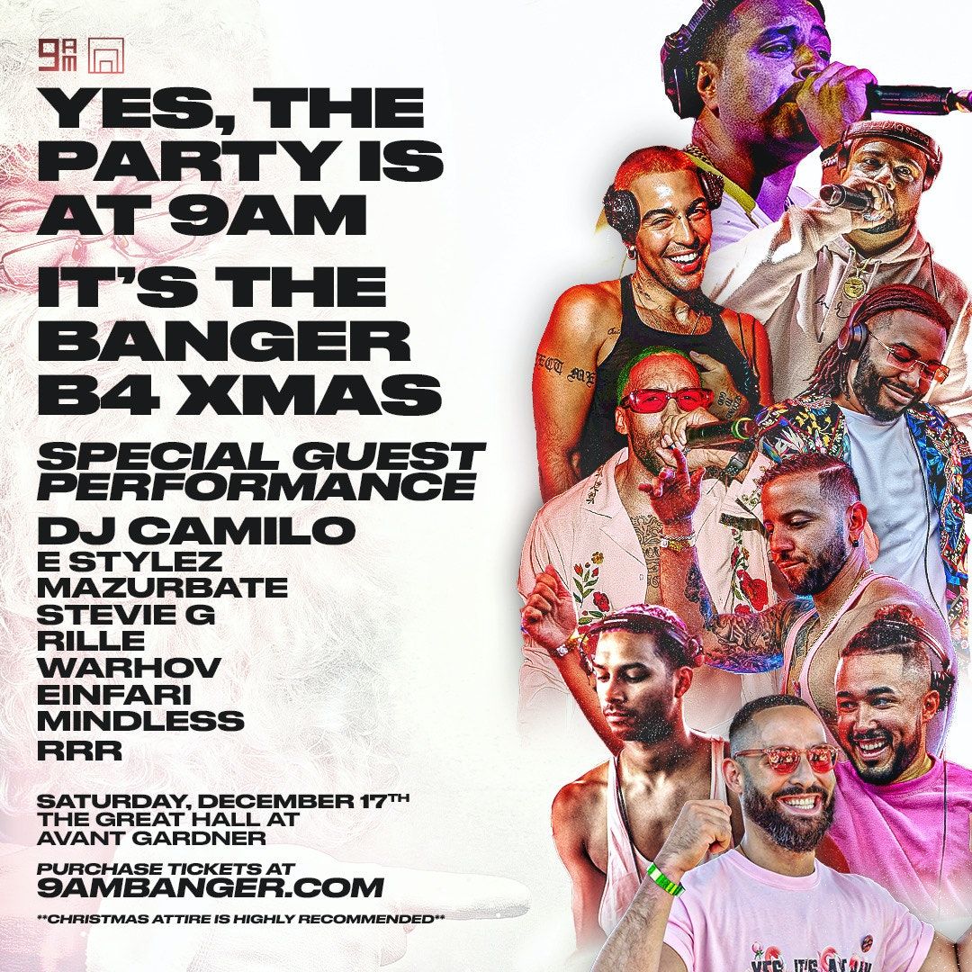 The 9AM Banger - Christmas at 9am at Brooklyn Paramount