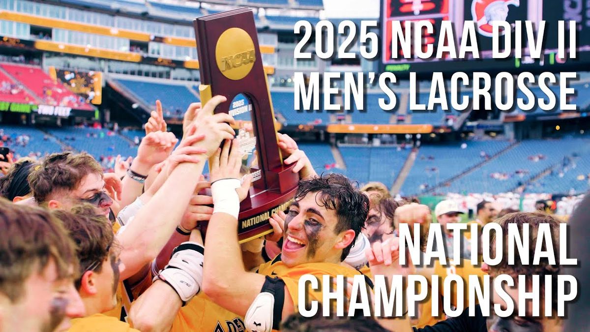 NCAA Mens Lacrosse Championships - Division I Mens Final at Scott Stadium