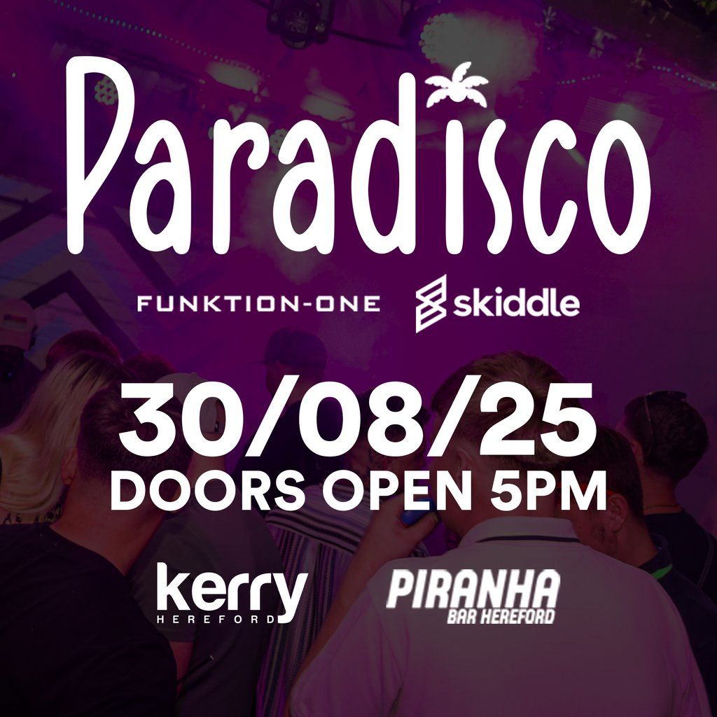 Paradisco (30\/08\/25)