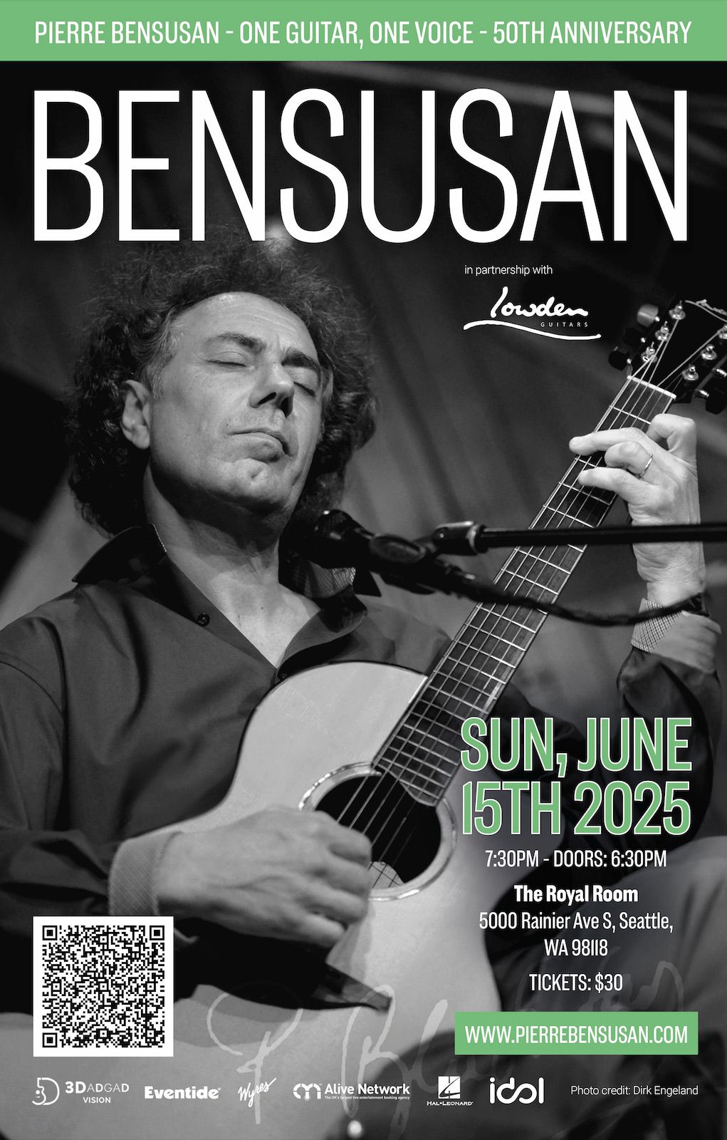 Pierre Bensusan at Sellersville Theatre 1894