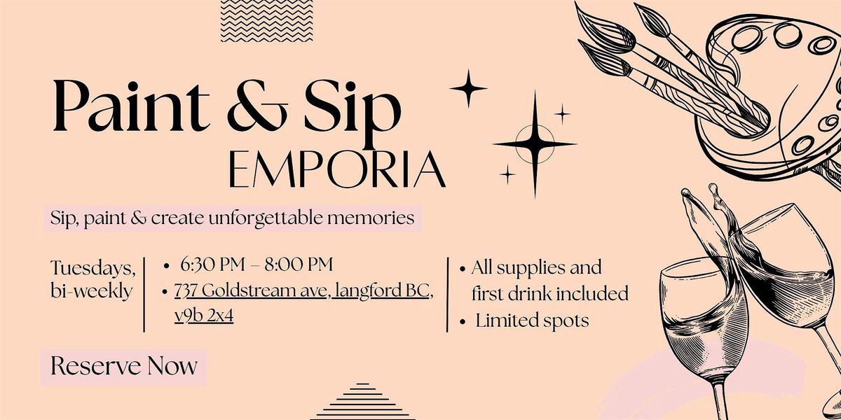 Paint & Sip at Emporia