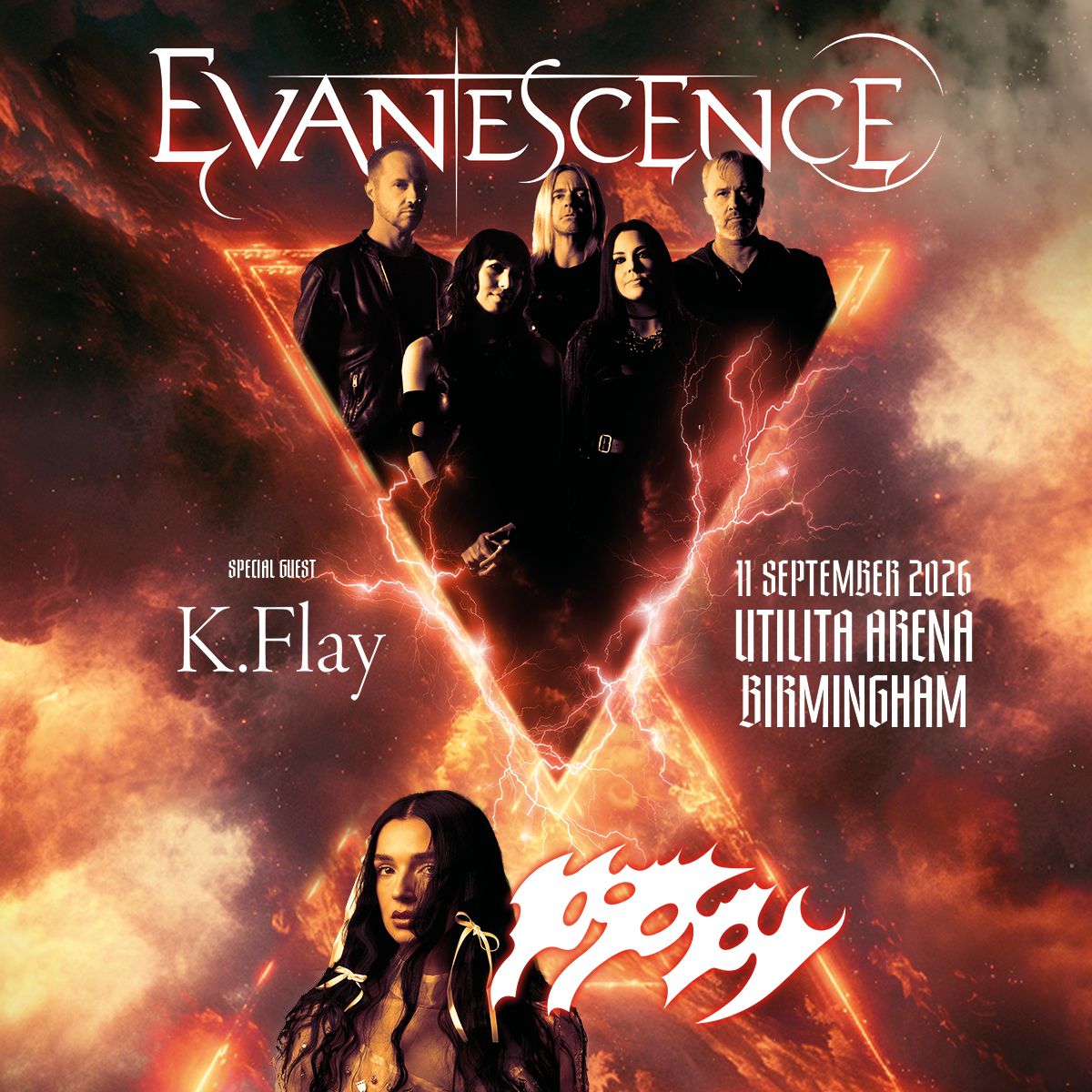 Evanescence Birmingham Tickets