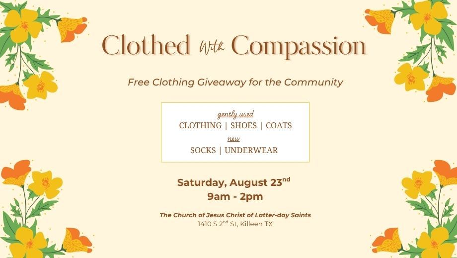 Clothed With Compassion